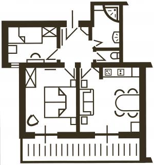 Ferienwohnung AHORN  Ahorn_braun