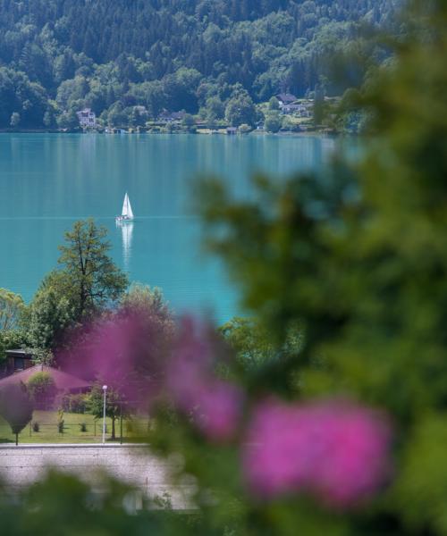 WUNDERs Ferienpension - Blick auf den türkisblauen Wörthersee KPH_0645