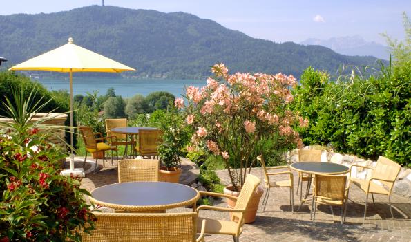 blühende Oleander auf der sonnigen Terrasse  terrasse_inkl_kogel